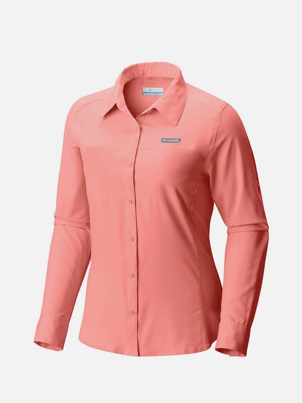 Womens Columbia "Meadowgate" Omni-Shade Sun Protection Vented Long Sleeve Shirt